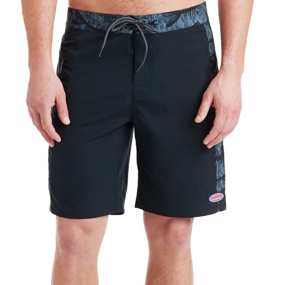 Vineyard Vines Other - Vinyard Vines Bonefish Pieced Charcoal Gray Board Shorts size 33